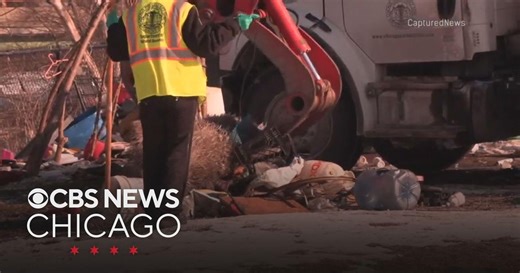 Chicago Park District clears homeless encampment in Eugene Field Park