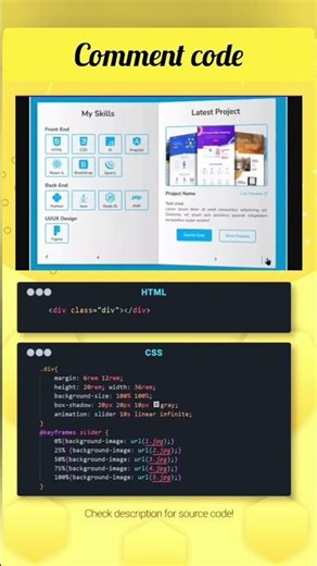 Create Animation Effect with HTML, CSS, JavaScript