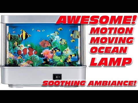 fish aquarium living motion lamp electric light