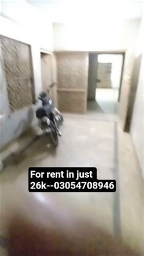 lower portion rent location Gazi road shouqat town Lahore rent 26k security 2 months commission 26k