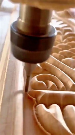 Intricately Carving Ornamental Wood with Computerized Numerical Control Machinery