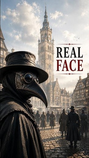 What was actually inside a Plague Doctor mask? 😷 #History