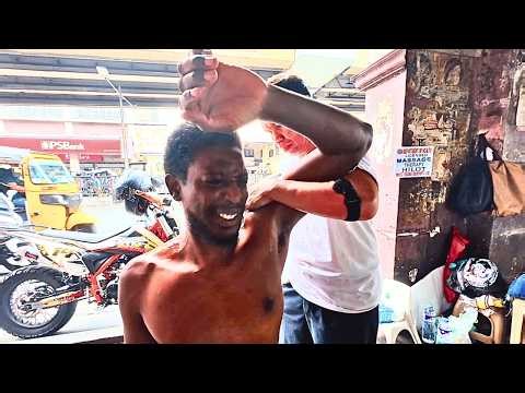 💆‍♂️ Intense Filipino Street Side Massage Fixed My Bad Shoulder