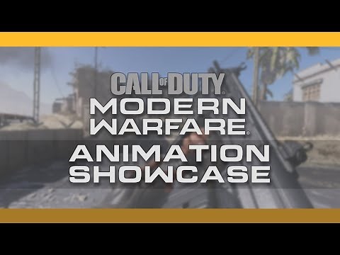 Call of Duty: Modern Warfare Animation Showcase