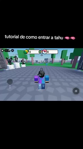 Tutorial de cómo unirte al juego Tahu en Roblox