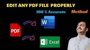 2.7K views · 129 reactions | How to Convert PDF to Word and PDF to Excel for Free | Trick and click | Facebook