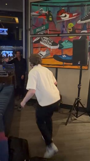 The party don’t start til Connor walks in