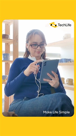 Reading time doesn’t have to feel tiring. 📖✨ With TechLife Pad Mini’s Reading Mode, enjoy a more comfortable reading experience! #TechLifePH #TechLifePadMini #PadMini