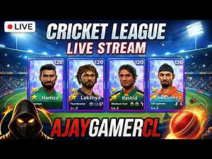 CRICKET LEAGUE LIVE GAMEPLAY | ROAD TO 10K SUBSCRIBERS