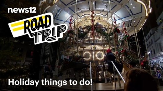 Feel like a kid on NYC s Christmas Carousel + MORE Road Trip holiday magic | News 12 | Brian Heyman