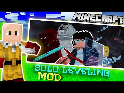 How to Download 🥶 Solo Leveling Mod In Minecraft 1.21+ #minecraft