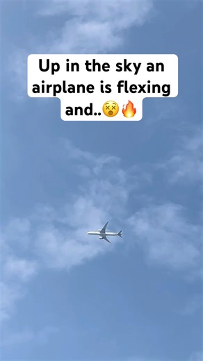 Up in the sky an airplane is flexing and😵🔥down below the BMW m4 in full power☠️🔥