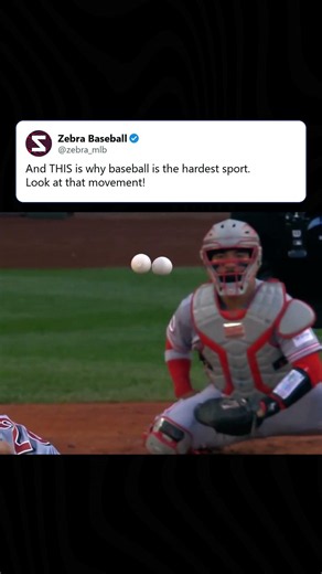 Hitting a baseball is often called the hardest thing to do in sports, and clips like this show exact