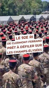 Les soldats de Clermont vont défiler à Paris