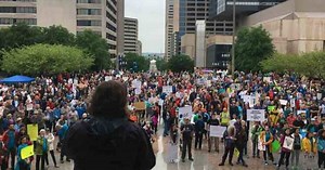 March For Science Protesters Take To The Streets