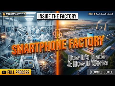 Inside a Smartphone Factory | How Mobile Phones Are Assembled complete process