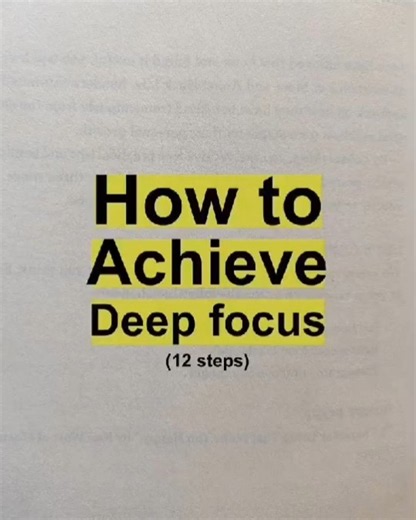 How to Achieve Unstoppable Focus 🔥 | 7 Powerful Habits to Train Your Mind #focus
