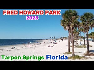 FRED HOWARD PARK BEACH Tarpon Springs Florida