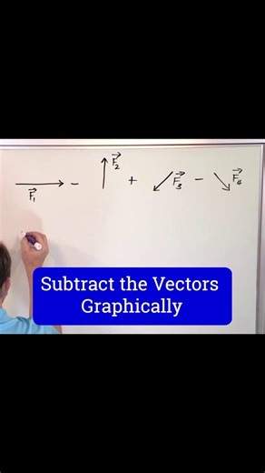 Jason Gibson on Instagram: "Learn Algebra, Calculus, Physics, Chemistry & Engineering at: MathAndScience.com Master Subtracting Vectors Graphically"