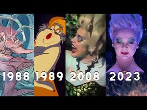Poor Unfortunate Souls Ending Evolution (1988 - 2023) | The Little Mermaid
