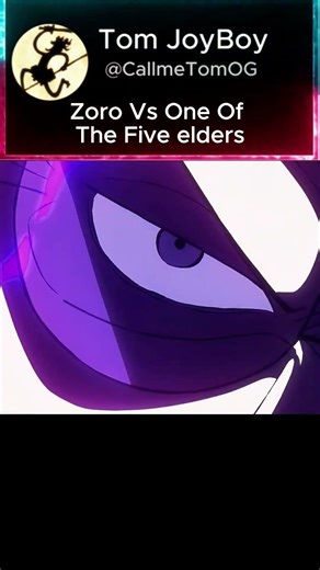 Zoro Vs The Elder !!!! 🔥🔥
