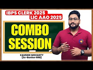 🚀 IBPS Clerk 2025 & LIC AAO 2025 Quant Shortcut Techniques By Kaushik Mohanty || Career Definer ||