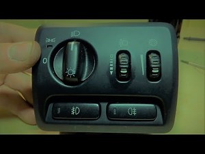 Volvo Light Switch Module (LSM) repair