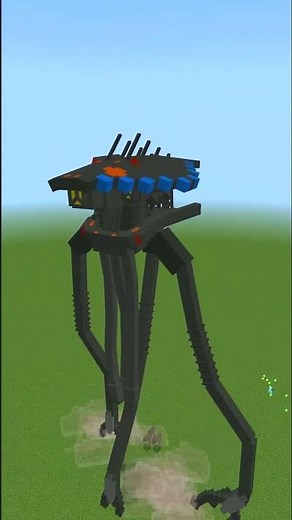 BEST TRIPOD ADDON in Minecraft War of the Worlds