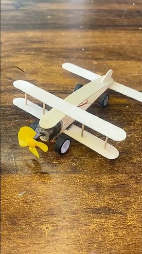 Crazy Fast DIY Electric Motor Airplane! ✈️⚡ (Must Try!)