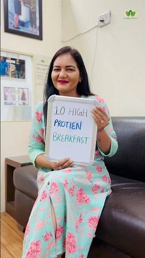 10 Healthy Vegetarian Protein Breakfasts Options 💪 #shorts