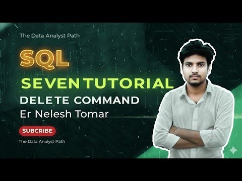 SQL DELETE Command in Hindi | Delete Data in SQL