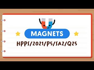 PSLE SCIENCE MADE SIMPLE EP115 | Magnets | Attraction Of Like Poles & Magnetic Material ⛓
