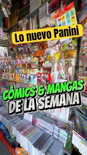 🔥 NEW RELEASES FROM PANINI MEXICO! The COMICS and MANGA that EVERYONE will want this week