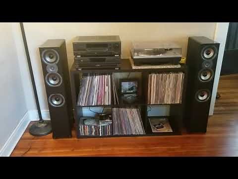 Polk Audio TSI 400 Speaker unboxing setup and review- Stereo System