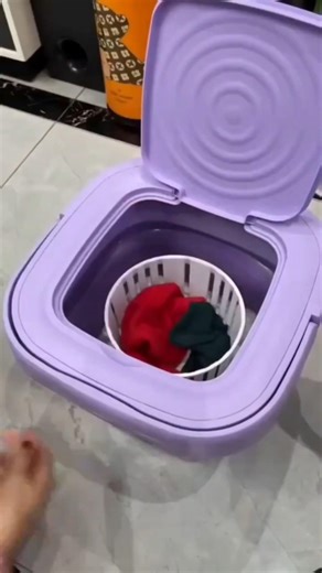 ₹999 Mini Foldable Washing Machine Review 🔥 Worth It ya Waste?#shorts