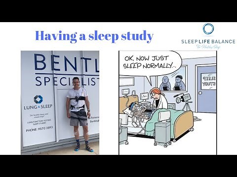 Having a sleep study at home