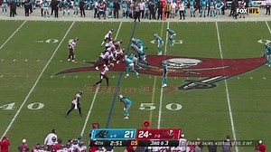 Tom Brady spikes ball into ground with force after being sacked, costing Bucs another 5 yards