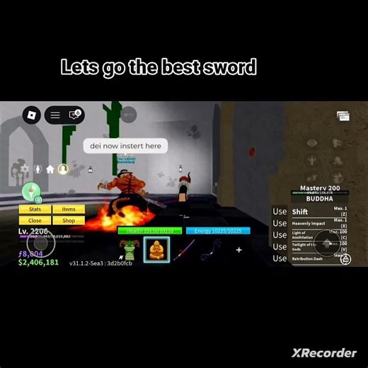 #roblox finally got cdk the best sword