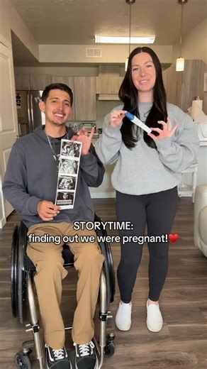 Neven Hart on Instagram: "Storytime: finding out we were pregnant!♥️ #spinalcordinjuryrecovery #spinalcordinjury #spinalcordinjuryawareness #spinalcordinjurysurvivor #paralyzed"