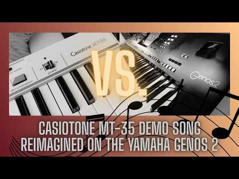 Casiotone MT-35 Demo Song vs Yamaha Genos 2 in 2026! 🎶🎹