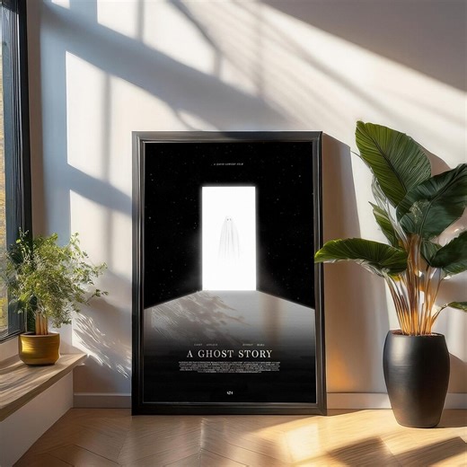 A Ghost Story 2017 Restored Movie Poster: Modern Avant Garde Film Wall Art - Etsy