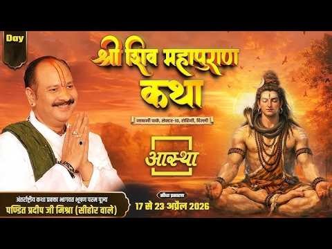 Day - 05 | श्री शिव महापुराण कथा | पूज्य पंडित प्रदीप जी मिश्रा | रोहिणी, दिल्ली #shivmahapuran #om