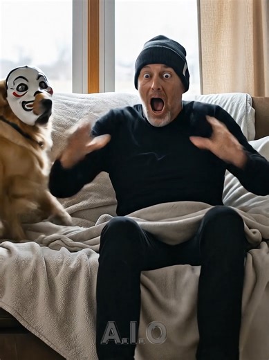 Dog's Hilarious Mask Reaction Creates Instant Karma