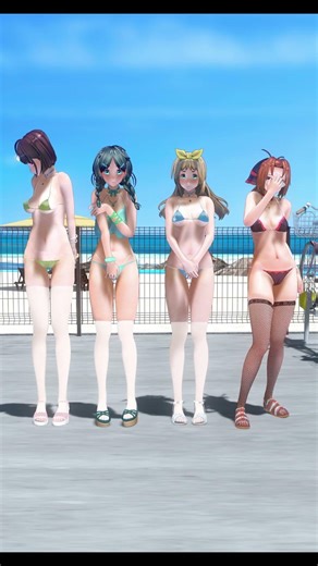 【COM3D2】最近の自作モーション❷ぶるんぶるーん #オダメ #mod #dance #MMD #motion