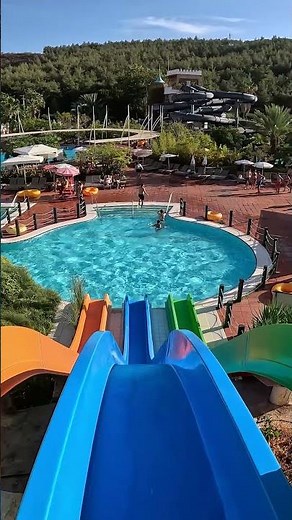 Joy Ramp Water Slide at Aquafantasy Water Park, Turkey #waterslide #waterpark #viralshorts