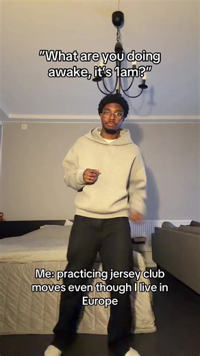 Practicing Jersey Club Moves Late at Night