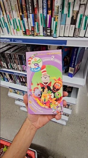 I Found a RARE Wubbulous World Dr. Seuss Tape at the Thrift Store? #catinthehat #puppets #nostalgic
