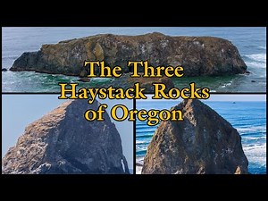 Three Haystack Rocks of Oregon