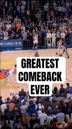 OG ANUNOBY’S GAME WINNER COMPLETES HISTORIC 29-POINT COMEBACK! 🤯 | Knicks vs Spurs Game 4