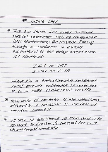 Current electricity class 12 physics chapter-3 📝💥